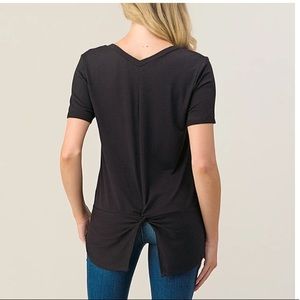 The Eco-Friendly Emma Tee in Black